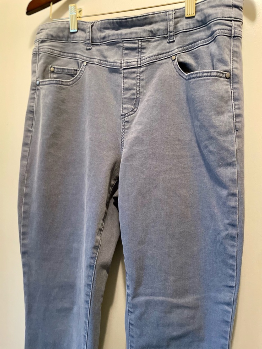 Tribal Women's Slate Blue Jeggings, Size 10